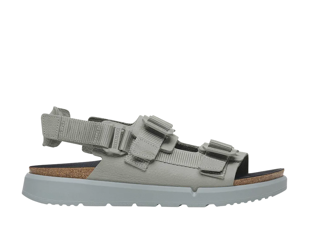 BIRKENSTOCK Shinjuku Leather-Textile "Pure Sage"