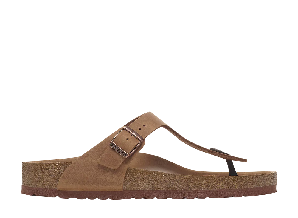 BIRKENSTOCK Gizeh Oiled Leather "Cognac"