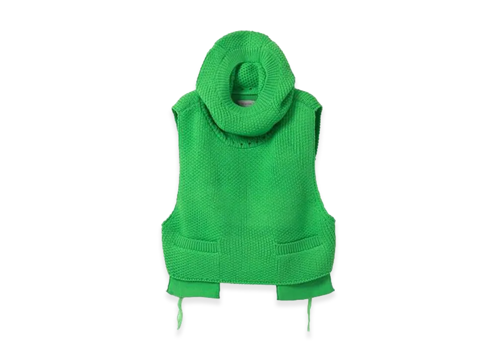 BED J.W. FORD Balaclava Vest "Green"