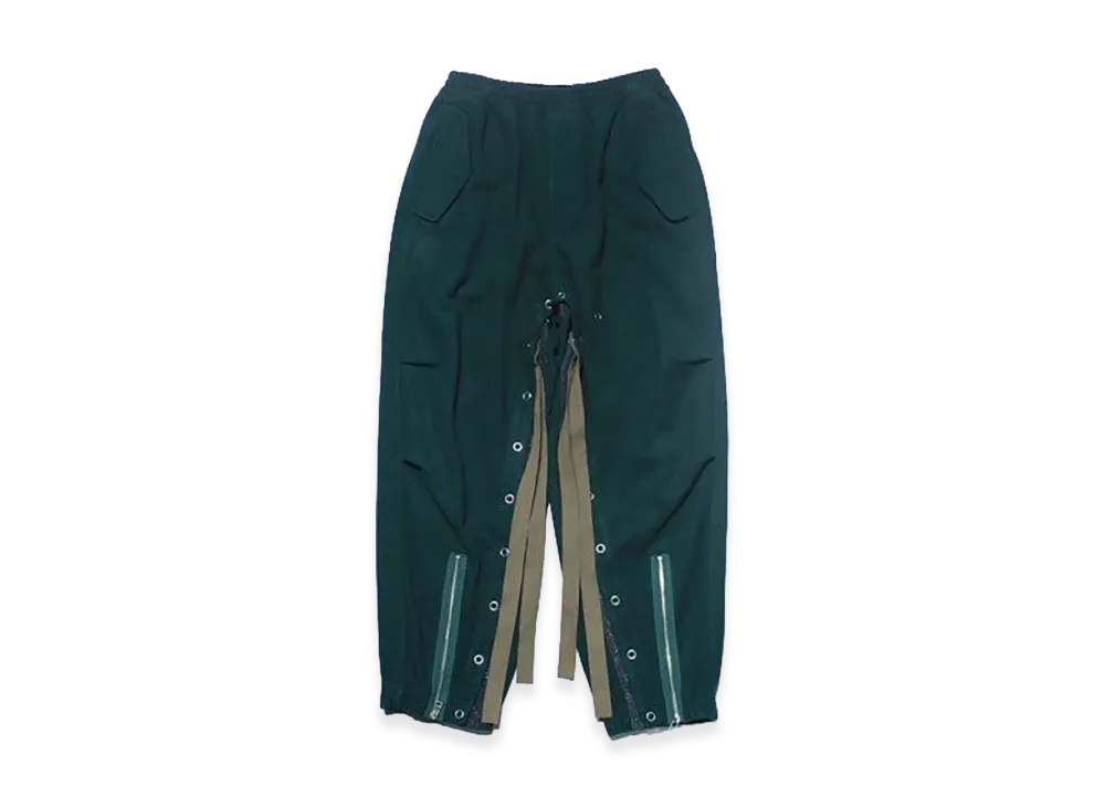 BED J.W. FORD Wool Flight Pants "Green"