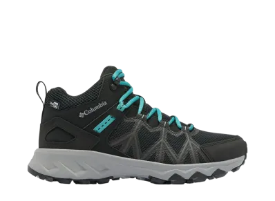 Columbia Women's Peakfreak 2 Mid Outdry Wide "Black/Teal"