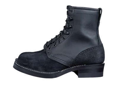 WESCO Jobmaster "Black" Black Smooth & Rough Out Vibram 430 Sole(Black) 8 Height BOSS Toe BK208430 E