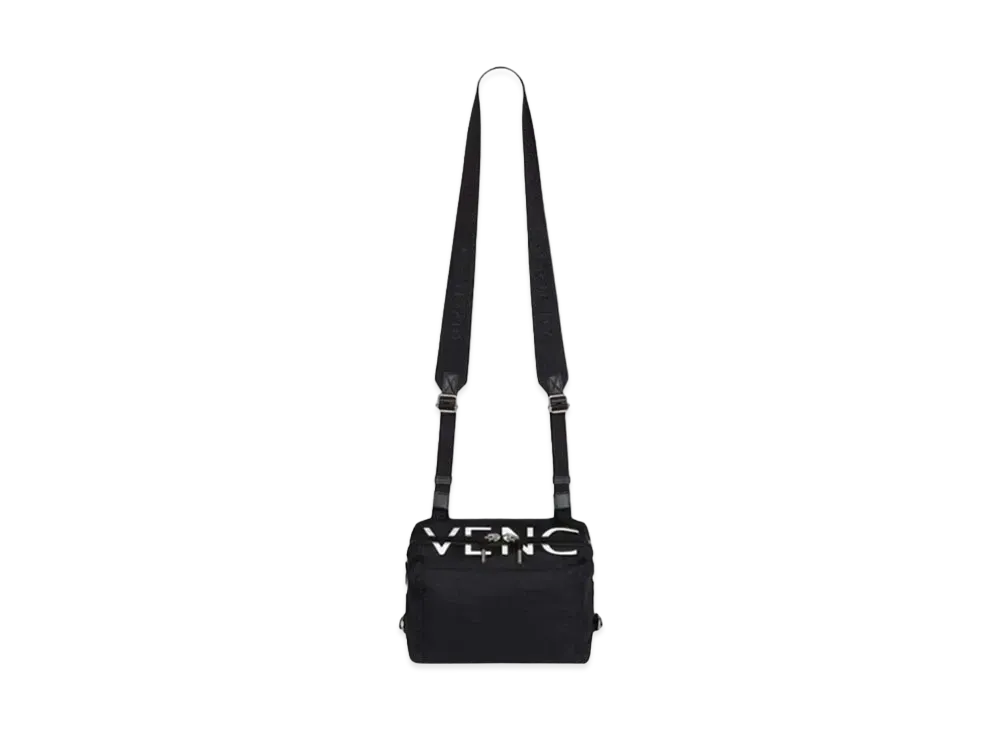 GIVENCHY Small Pandora Bag In Nylon "Black/White"