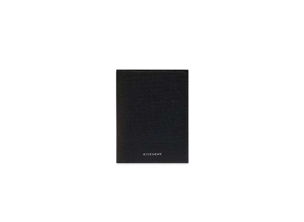 GIVENCHY Card Holder In Classic 4G Leather "Black"