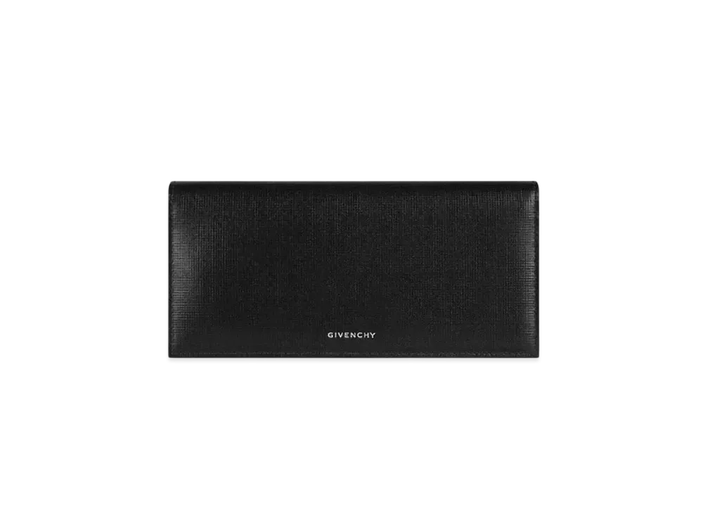 GIVENCHY Wallet In 4G Classic Leather "Black"