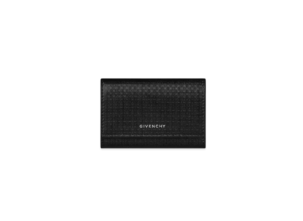 GIVENCHY Key Case In Classic 4G Leather "Black"