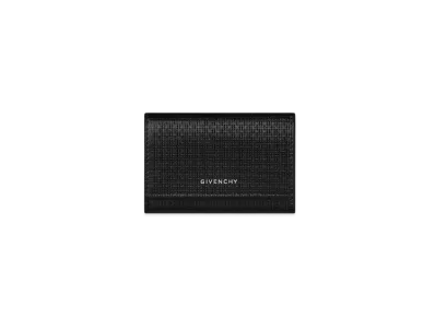 GIVENCHY Key Case In Classic 4G Leather "Black"