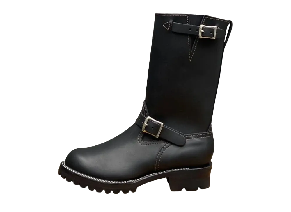 WESCO Standard Boss "Black" Black Smooth Vibram #100 11 Height Strap BK7700100 E