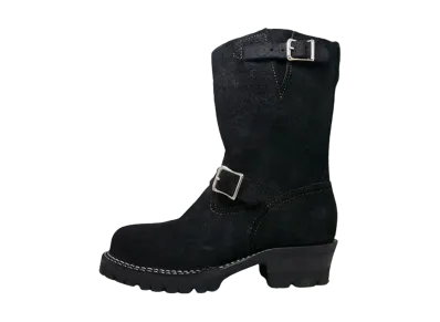 WESCO Boss "Black" Black Rough Out Vibram #100 9 Height Bubble Toe BK7709100 E
