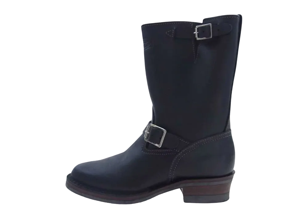 WESCO Firestormer "Black" Black Smooth Vibram Durable #100F (Ice & Fire) Sole 10 Height Lace to Toe BK7710430 E