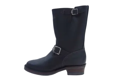 WESCO Firestormer "Black" Black Smooth Vibram Durable #100F (Ice & Fire) Sole 10 Height Lace to Toe BK7710430 E
