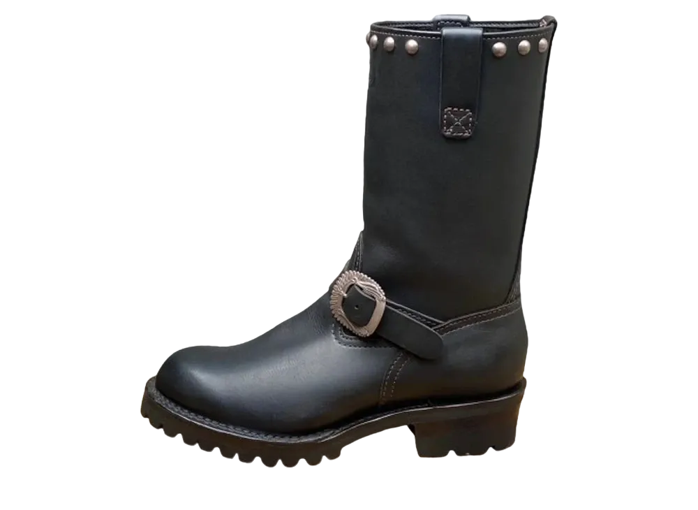 WESCO x LYNCH 2017 Limited 3rd Model "Black" Black Smooth #100 Vibram Sole 10.5 Height Boss Toe BK77105100 E