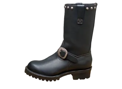 WESCO x LYNCH 2017 Limited 3rd Model "Black" Black Smooth #100 Vibram Sole 10.5 Height Boss Toe BK77105100 E