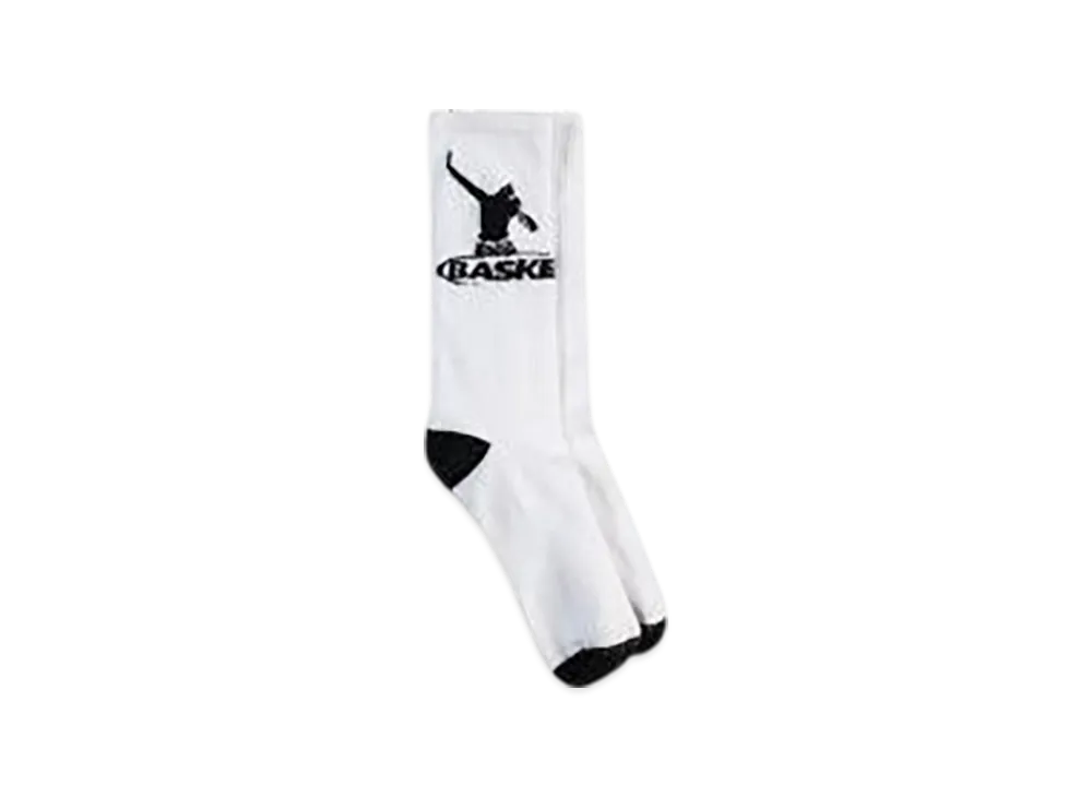 Basketcase Band Socks "White"