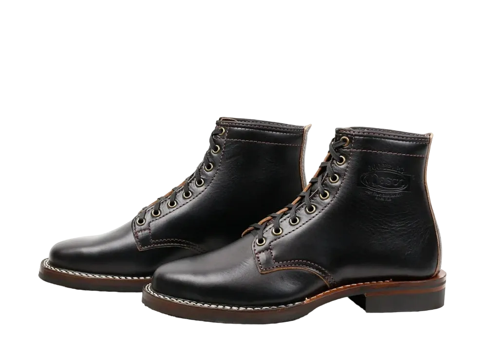 WESCO Shoemaker Family Collection Johannes "Black" Horsehide 7 Height BKH907FPLL269 E