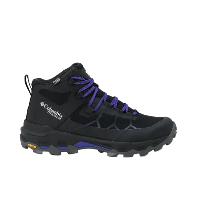 Columbia Women's Peakfreak Titanium Mid Outdry "Black/Purple Quartz"