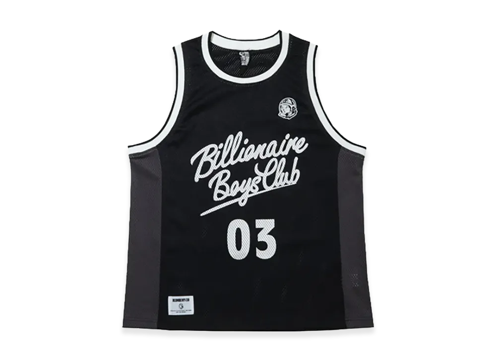 BILLIONAIRE BOYS CLUB Mesh Tank Top "Black"