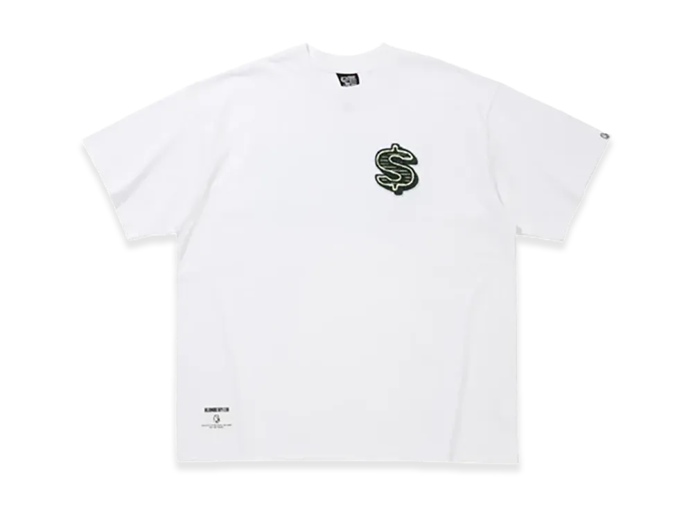 BILLIONAIRE BOYS CLUB Cotton Dollars T-Shirt "White"
