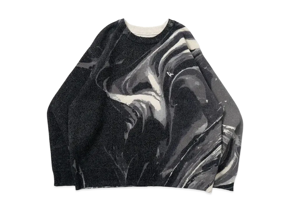 BLESS U BU Fume Knit "Black"