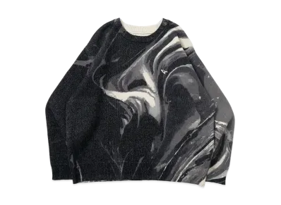 BLESS U BU Fume Knit "Black"