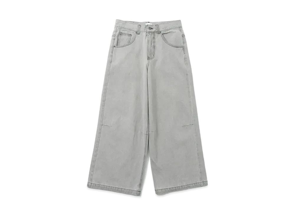 BLESS U BU Wash Buggy Denim "White"