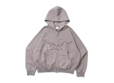 BLESS U Bless U Pigment Zip Hoodie BLESS U Bless U Pigment Zip Hoodie
