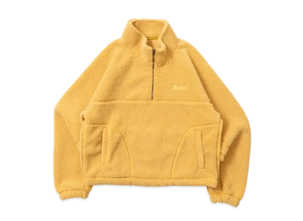 BLESS U Boa Half Zip Jacket "Yellow"