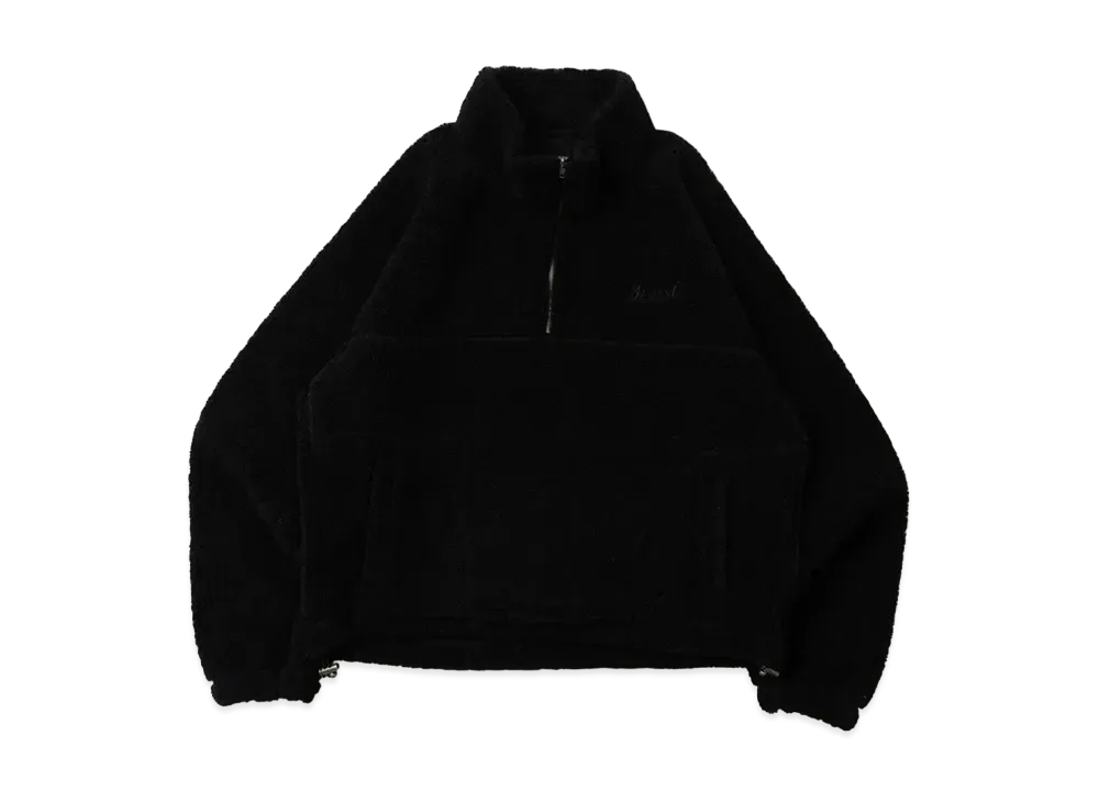 BLESS U Boa Half Zip Jacket "Black"