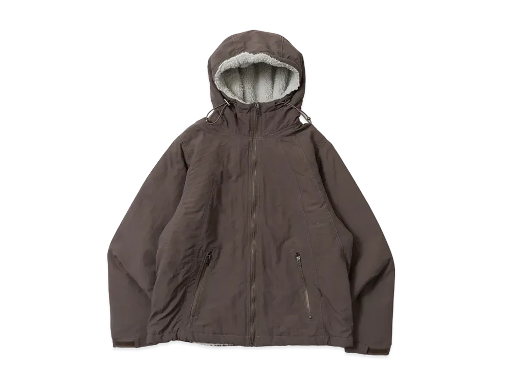 BLESS U Balaclava Fleece Jacket "Gray"