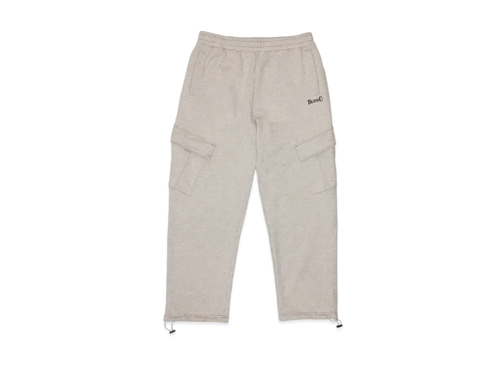 BLESS U Tech Cargo Sweat Pants "Gray"