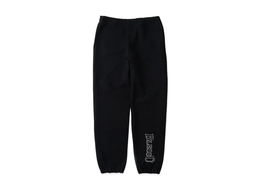 BLESS U BLESS U Sweat Pants "Black"