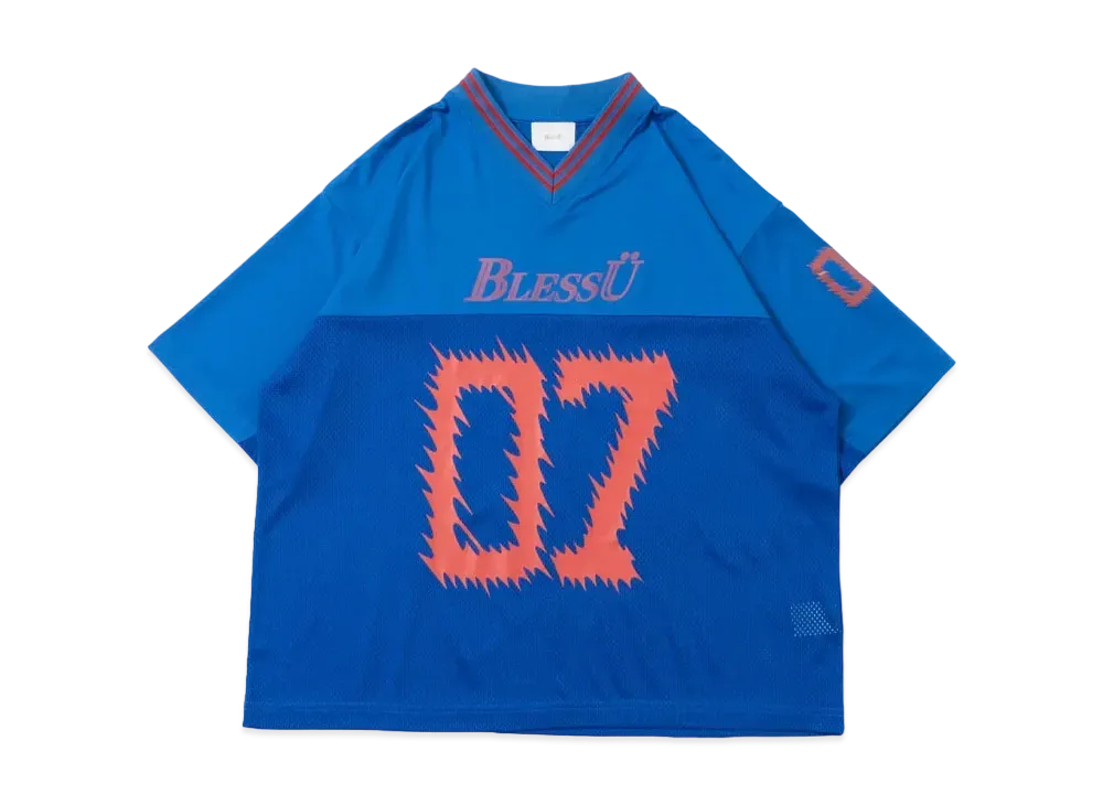 BLESS U BU Football Jersey "Blue"
