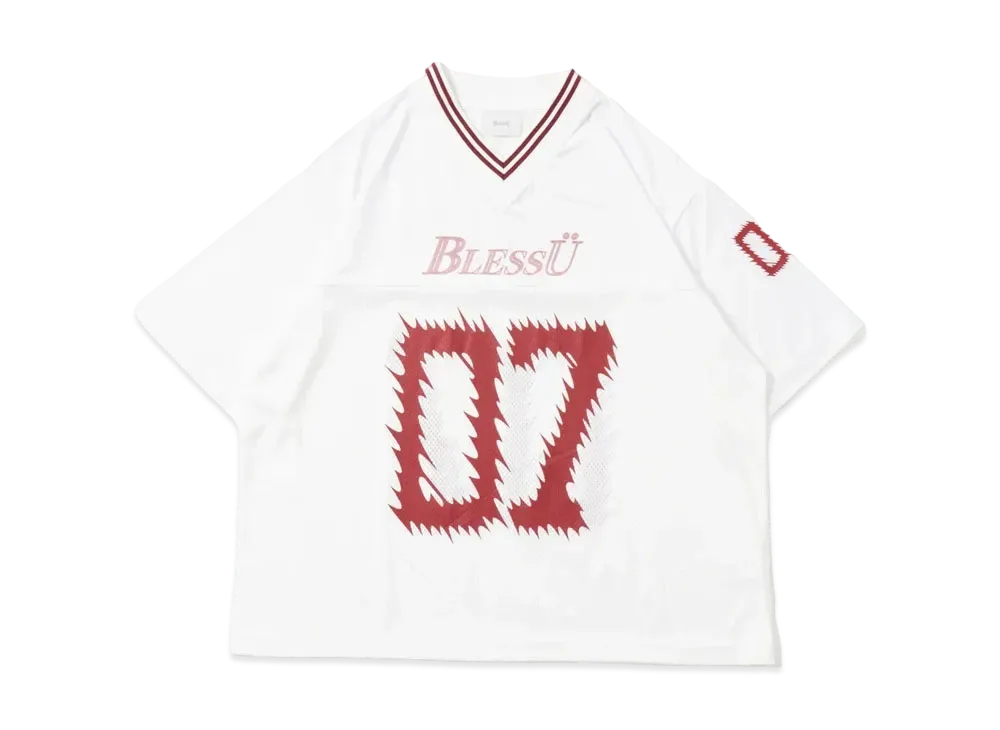 BLESS U BU Football Jersey "White"