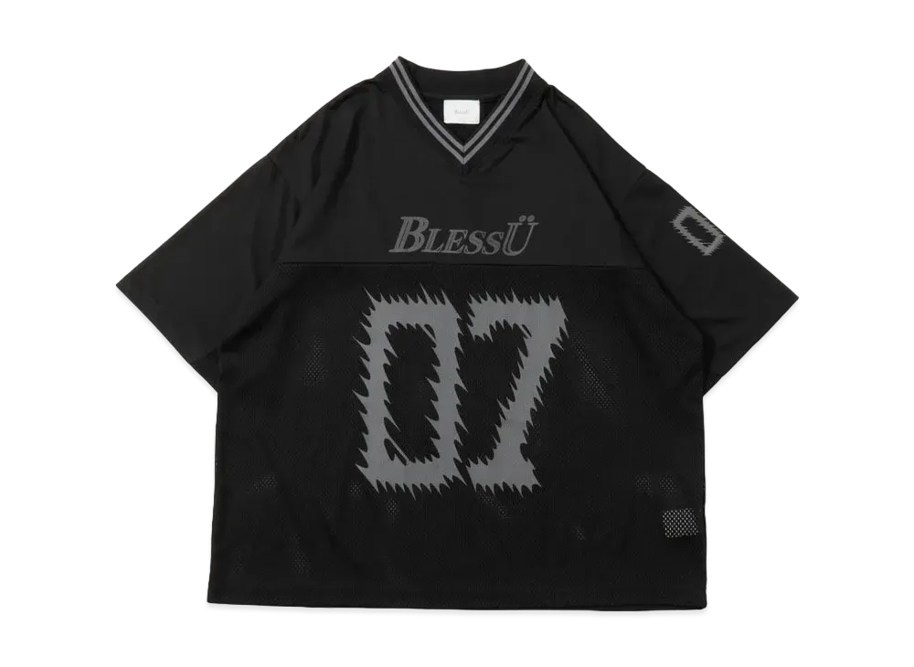 BLESS U BU Football Jersey "Black"