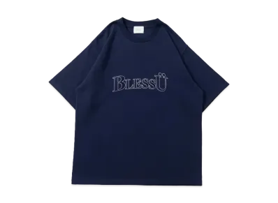 BLESS U OG Logo SS Tee "Navy"