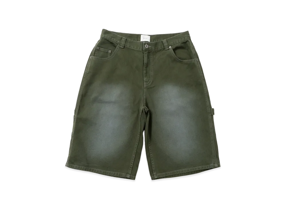 BLESS U Denim Half Pants "Khaki"