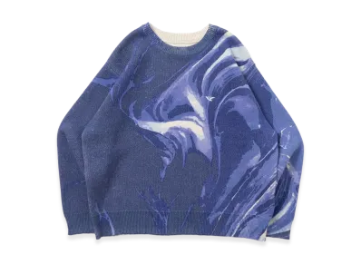 BLESS U BU Fume Knit "Blue"