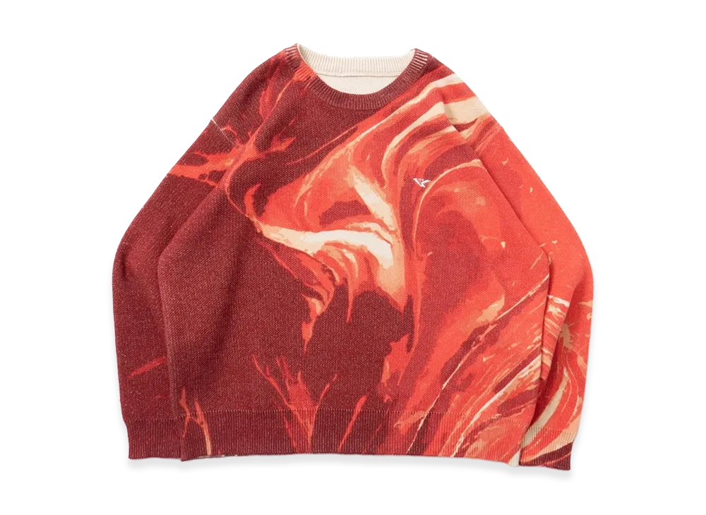 BLESS U BU Fume Knit "Red"