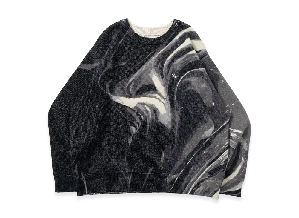 BLESS U BU Fume Knit "Black"