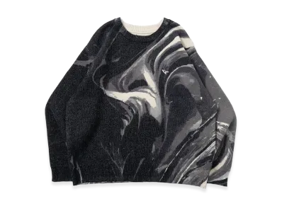 BLESS U BU Fume Knit "Black"