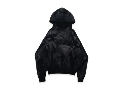 BLESS U Powder Bleach Light Hoodie "Black"