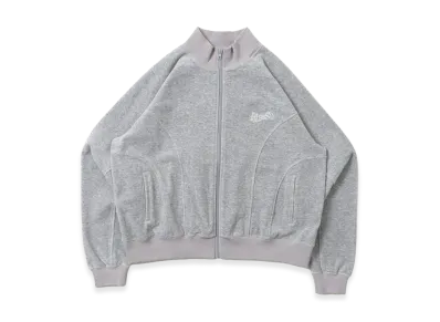 BLESS U Velour Track Jacket "Gray"