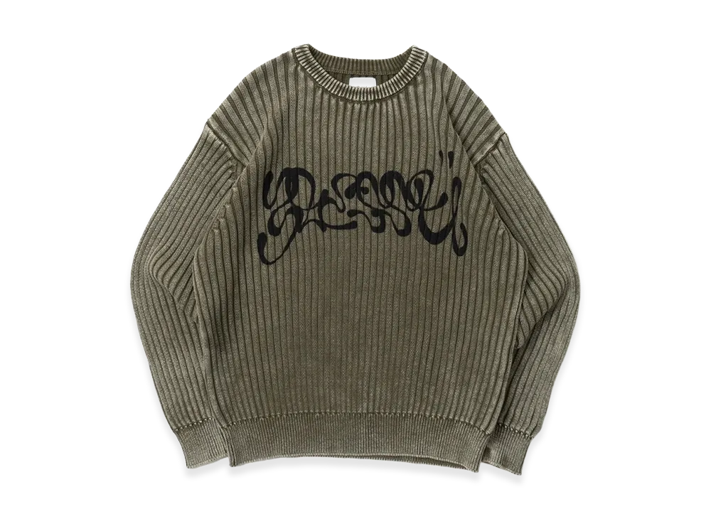 BLESS U Pigment Powder Knit "Khaki"