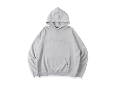 BLESS U Pigment Logo Hoodie "Gray"