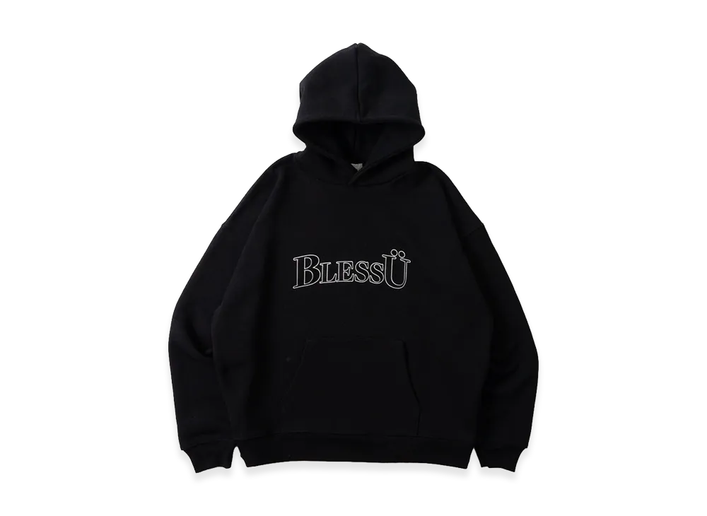 BLESS U Basic Logo Hoodie 