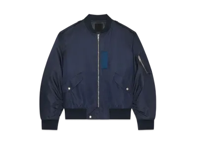 GIVENCHY Bomber With Givenchy Medaillon "Navy"