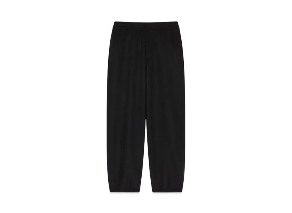 GIVENCHY Jogger Pants In Double Face Wool and Cashmere "Black"