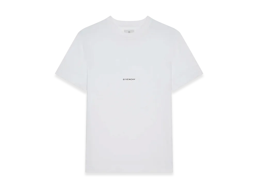 GIVENCHY Slim-Fit Logo T-Shirt "White"