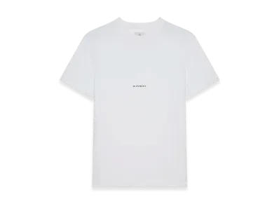 GIVENCHY Slim-Fit Logo T-Shirt "White"