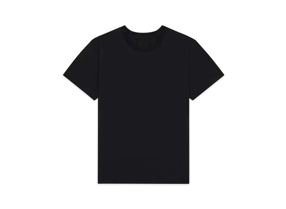 GIVENCHY T-Shirt in Cotton With Givenchy Signature "Black"